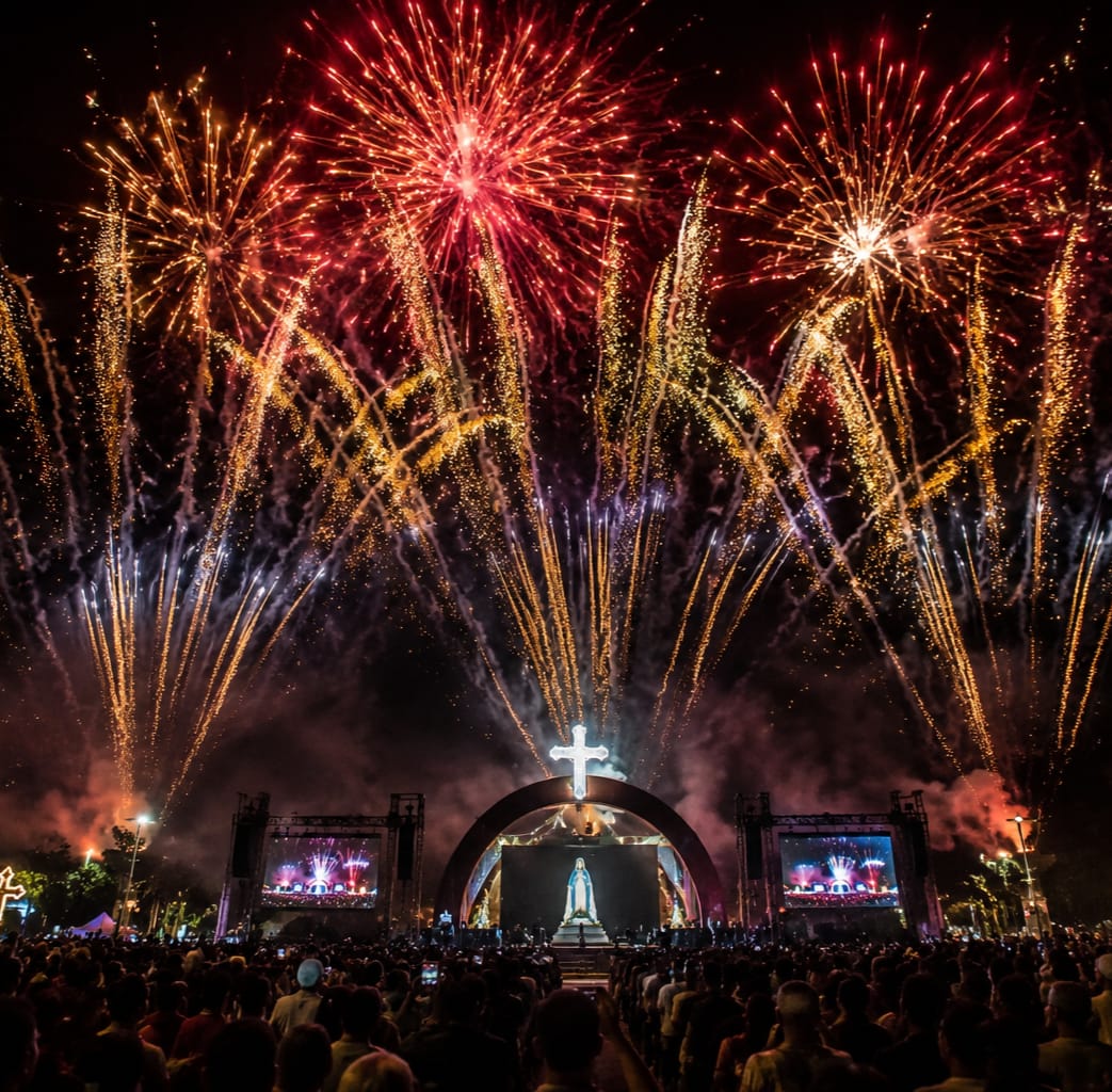 Show pirotécnico do Jubileu de Ouro da Diocese de Limeira seguirá legislação sobre ruídos